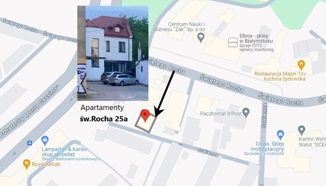 Apartamenty Sw.Rocha Białystok Exterior foto